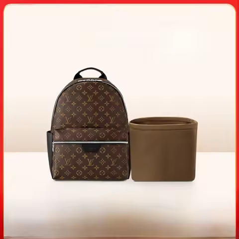 Nylon Inner Organizer Bag for LV Double oulder Bag Small Medium Size Storage Pouch Cosmetic Bag Pure