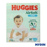 Huggies AirSoft Tape Super Jumbo - Size M (52's)