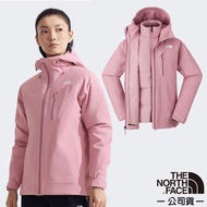 [The North Face The Face] Women's Two-Piece Warm Windproof Hooded Waterproof Jacket DRYVENT Down Sak