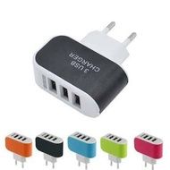 3 Port USB Charger Adapter Charger Head 3 USB Charger Head 3 USB Charger Head Random