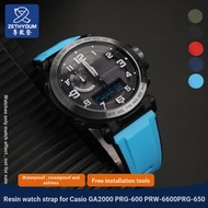 [Watch Strap Accessories] [Without Dial] Resin Watch Strap Suitable for Casio GA2000 PRG-600 PRW-660