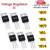 Three Terminal Positive Voltage Regulator IC (7805, 7806, 7809, 7812, 7815, 7824)