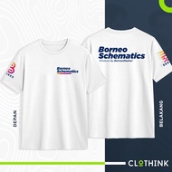 Borneo schematics tools T-shirt Borneo Flasher T-shirt
