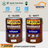 JOTUN 1L Woodshield / Varnish Exterior (Gloss & Matt)