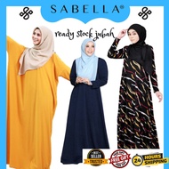 Sabella Jubah Ready Stock