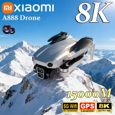 Xiaomi A888 GPS Drone 8K Dual-Camera HD Optical Flow Intelligent Obstacle Avoidance Foldable Brushle