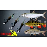 Spinner bait for ikan Sebarau Kelah Pelian handmade Inline spiner 7g 5g 3g