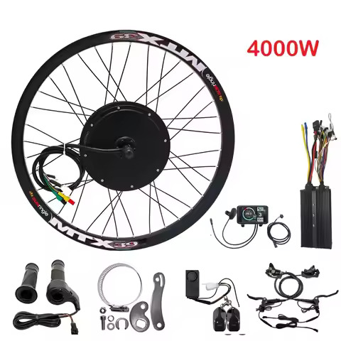 72V 4000W MTX39 Rear Motor Wheel Conversion Kits Ebike 24" 26" 27.5" 29" Electric Bicycle