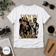 Deion Sanders Shirt Prime Time Retro Tee Vintage Football Legend Graphic T Shirt NFL Icon Streetwear