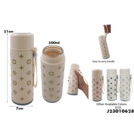 Glass Thumbler Portable Glass Cup Hot&Cold 500ml