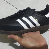 Adidas SAMBA black gum original made in indonesia