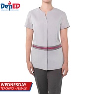 DepEd School Teacher Uniform for FEMALE Year 2025-2026 Original fabric. Complete Full Set (TELA LANG