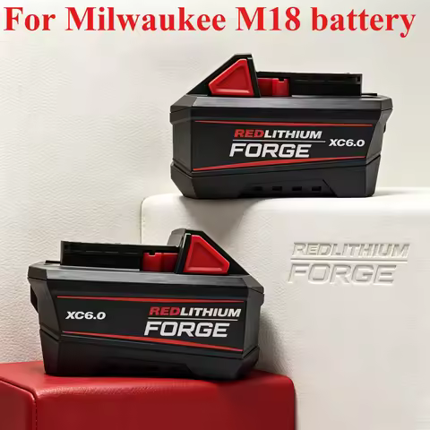 100% New FOR Milwaukee M18 6.0Ah High Output Battery 18V Lithium-ion Rechargeable for Milwaukee M18 