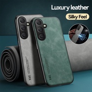 XICCI Case Slim Lambskin Leather Cover For Samsung A06 4G/A16 4G/A16 5G/A26 5G/A36 5G/A56 5G Silicon