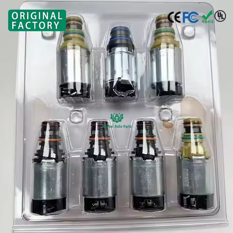 Original New Old Style 6T40 6T45 6T30 6T35 7pcs Automatic Transmission Solenoid Kit Fit for Buick La