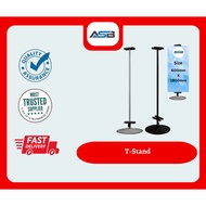 T Stand Stand Bunting Stand advertsing Display Stand, Bunting Stand, Round Base Stand Msia Ready Sto