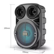 Speaker Bluetooth 3381/338 Bonus Mic 6,5Inci / Salon Aktif Portable