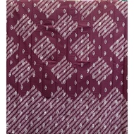 Batik fabric Cap Batik scratch G2W Combination megamini burgundy color