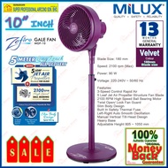 Milux Stand Fan MGF-10 (Blue) 10 inch Gale Fan