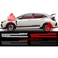 Cutting sticker car type r sticker car sticker HONDA type r