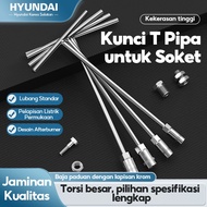HYUNDAI T-Wrench 6 - 19 MM T-Socket Wrench T-Type Socket Wrench Repair Socket Wrench