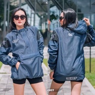 RH57 Jaket Racinghell Terbaru RH CG 013 Bahan Parasut Anti Air Free Stiker