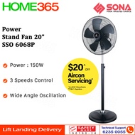 Sona Power Stand Fan 20" SSO 6068P
