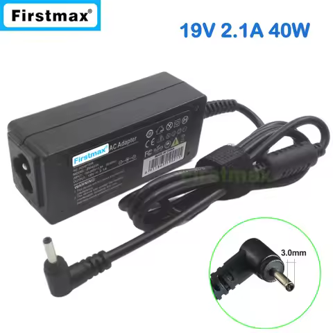 40W Charger 19V 2.1A Laptop Power Adapter for Samsung NP900X5J NP905S3K NP910S3G NP910S3K NP910S3L N