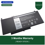6MT4T for Laptop E5570 New Notebook 07V69Y Latitude INCH 7V69Y M3510 15.6 TXF9M 6MT4T Battery Dell 7