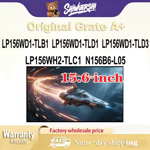 Original New A+ 15.6 inch Thick Laptop Lcd Screen Panel LP156WD1 TLB1 LP156WD1 TLD1 LP156WD1 TLD3 LP