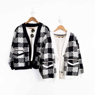 Her Goods Store AB359 Korean Outerwear/Cardigan/Cardigan/Knitted Outerwear
