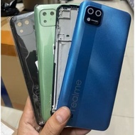 Housing Casing Full Set Realme C11 2021 RMX3231 | BackDoor Back Cover + Frame NEW