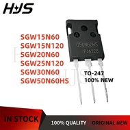 10PCS TO-247 G15N120 G30N60 G15N60 G50N60HS G25N120 G20N60 SGW15N120 SGW25N120 SGW30N60 SGW15N60 SGW