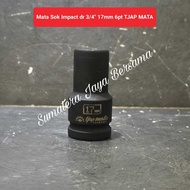 MATA 17mm DR 3/ 4" (6pt) impact Socket wrench 3/4 inch 17 MM Deep Impact Socket CR-V