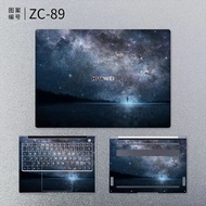 1สติ๊กเกอร์แล็ปท็อปสำหรับ Huawei Matebook ลายแล็ปท็อปสติ๊กเกอร์ไวนิลติดรถยนต์พิมพ์ D15 D14สำหรับเล่ม