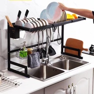 Cutlery Rack Drainer Storage Kitchen Supplies Drain Bowl Stainless Steel Space Saver