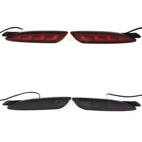 LED Bumper Light Rear Lamp Brake Light Turn Signal Reflector For Mazda 6 Atenza 19-22 Mazda 3 Hatchb