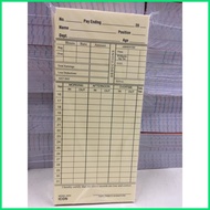 ∩ ╱ ∢ Time card / DTR for employee
