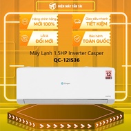 QC-12IS36 - Máy lạnh Casper 1.5 HP 12000BTU inverter QC-12IS36 - GIAO HÀNG TOÀN QUỐC - FREESHIP HCM