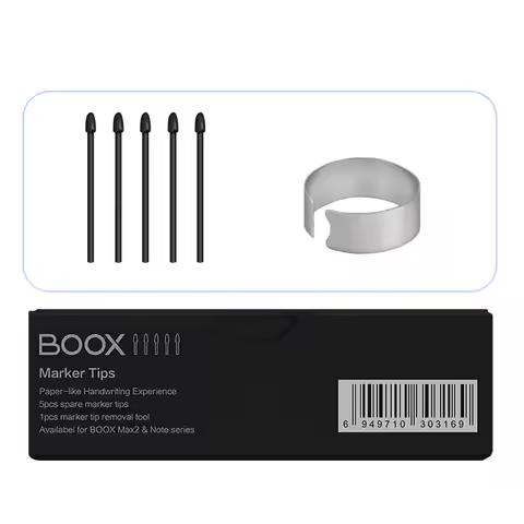 Marker Tips Nibs Kit for Onyx BOOX Pen2 Pro, Max Lumi2, Note Air2, Note 4, Note5,Nova Air C,Tab Mini