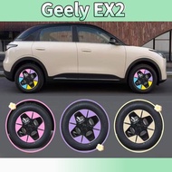 GEELY EX2 MAX EV Wheel hub sticker Body kit geely ex2 Car decoration accessories 9G1E ISIO