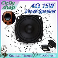 Ready-Stock-Cod Mini Speaker Tweeter Mini Subwoofer Speaker 3 Inch