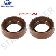93110-23M00 Oil Seal (2PCS) For Yamaha Parsun Hidea Outboard Engine 9.9HP 13.5HP 15HP Boat Motor Aft