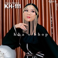 (KH-111) cleopatra arabian style chain veil