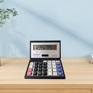 Folding Solar Calculator Easy to Use Solar Powered Calculator for School