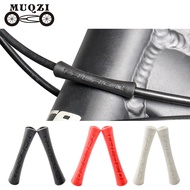 MUQZI 4/8pcs Bicycle Cable Protector Brake Shift Line Frame Protect Sleeve MTB Road Fixed Gear Bike Universal