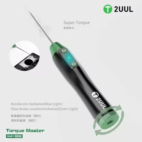 2UUL DA51 Degumming Set OCA Mobile Phone LCD Screen Degumming Speed Regulation Small Electric Glue R