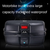 Motorcycle Universal Extra Large Tail Box Electric Battery Car Trunk Thickened Tool Storage Box Extra Large Tail Box YT3Z