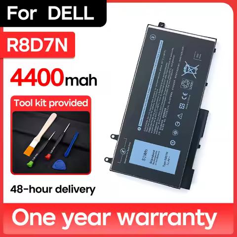 BNN R8D7N 4400mAh/51Wh Laptop Battery 5400 5410 5500 for Dell Latitude 3540 3550 Inspiron 7590 7591 