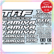 【Direct from Japan】 Tamiya TRF Series No. 64 TRF Sticker C 42164 White